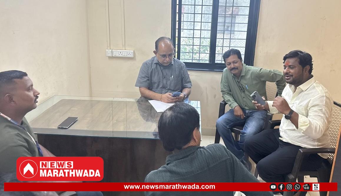 निवडून येताच बजाजनगरच्या कचरा प्रश्नावर सचिन गरड यांची तातडीची बैठक