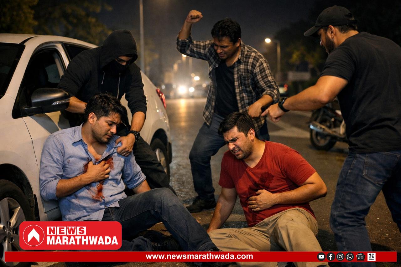 ठाकरे गटाच्या उपतालुका प्रमुखांवर चाकू हल्ला; दोघे गंभीर जखमी